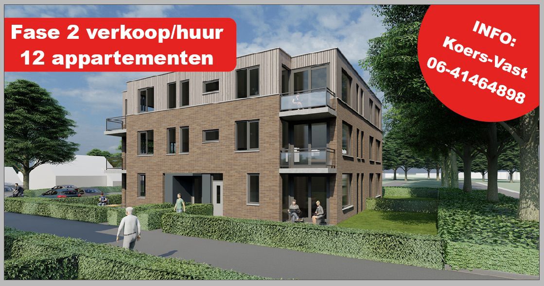 12 nieuwe appartementen aan de Emmerweg in Dalen